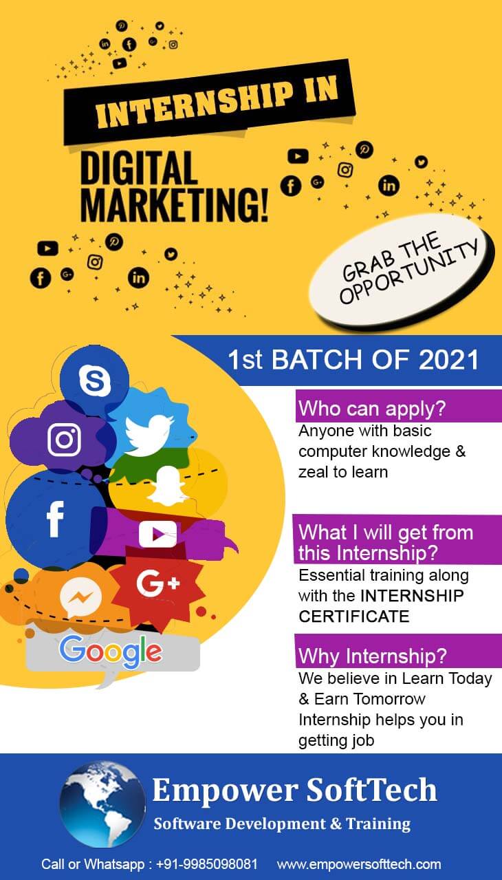 clicktime marketing internship