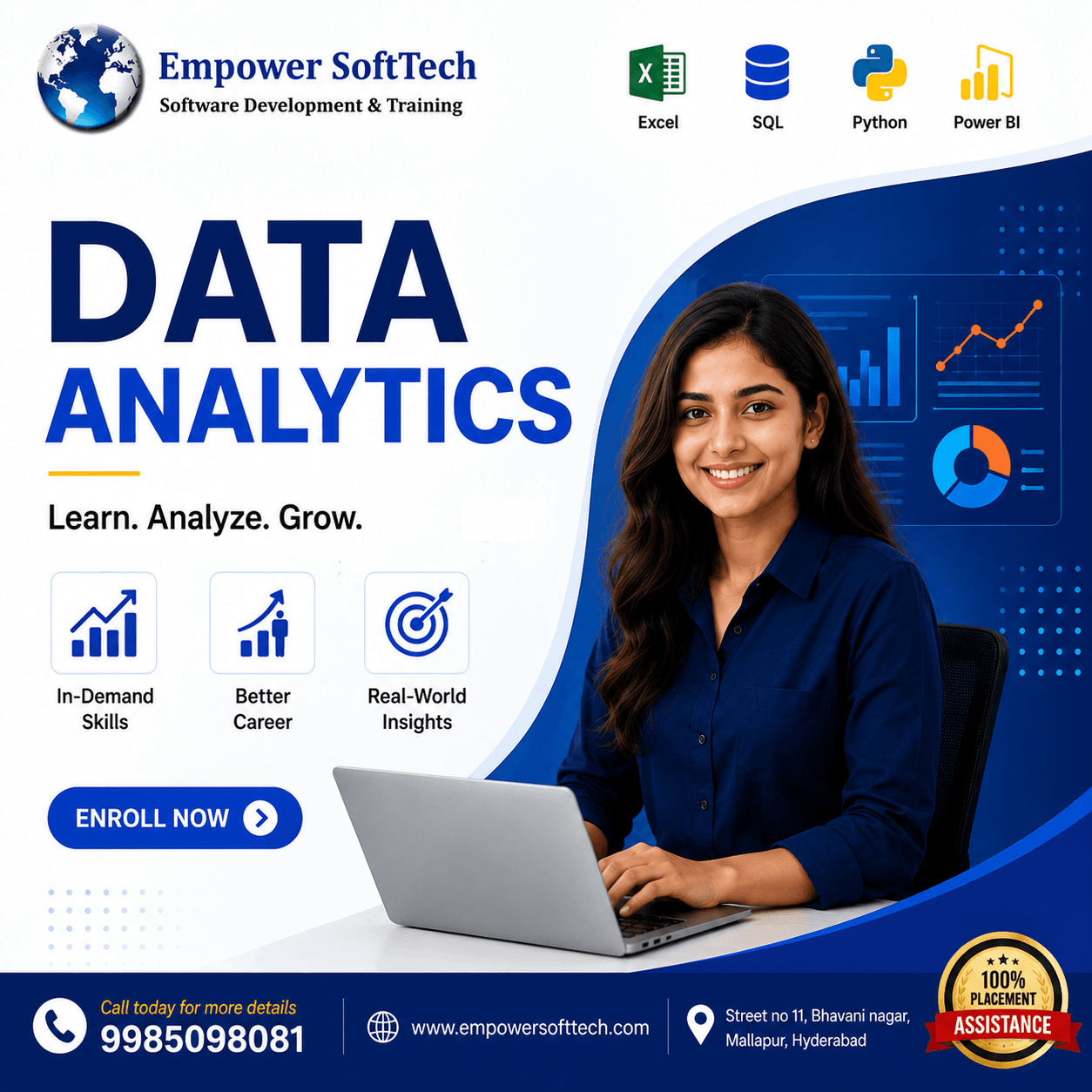 Read more about the article Data Analytics Training in Hyderabad