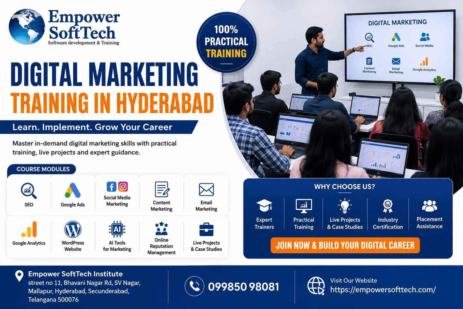 You are currently viewing Digital Marketing Training in Hyderabad