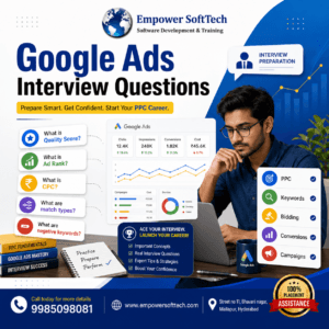 Read more about the article Google Ads Interview Questions and Answers for Freshers
