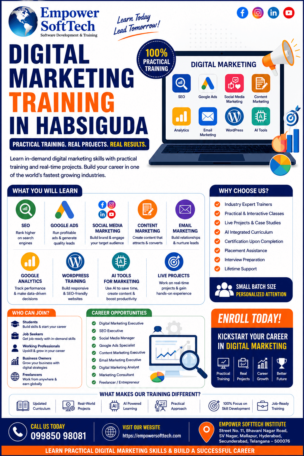 You are currently viewing Digital Marketing Training in Habsiguda