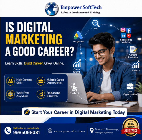 Read more about the article Is Digital Marketing a Good Career? Complete Guide