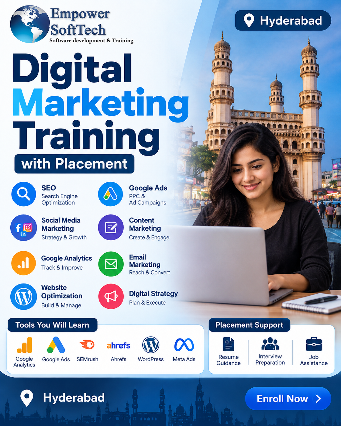 Read more about the article Digital marketing training with placement Hyderabad